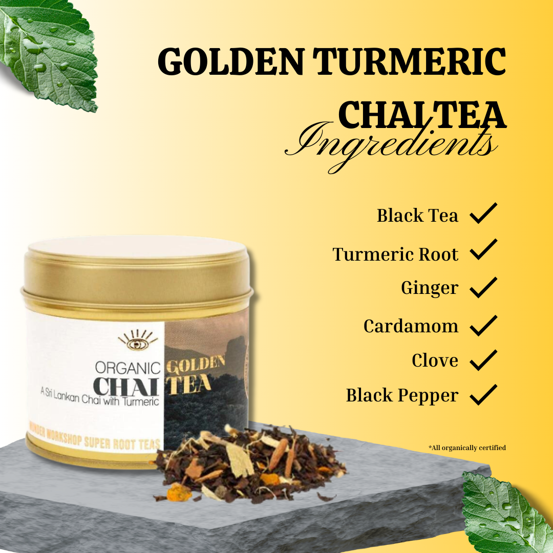 GOLDEN TURMERIC CHAI - Authentic Awakening